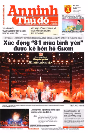 Báo An ninh Thủ đô số 7970, ngày 17/08/2026