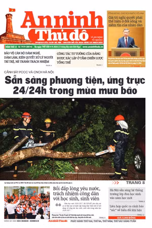 Báo An ninh Thủ đô số 7979, ngày 04/09/2026