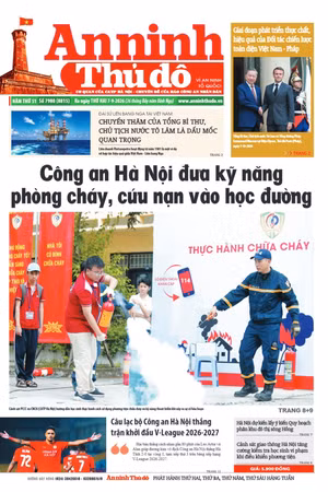 Báo An ninh Thủ đô số 7980, ngày 07/09/2026
