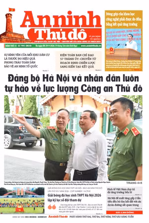 Báo An ninh Thủ đô số 7993, ngày 29/9/2026