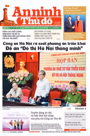 Báo An ninh Thủ đô số 7997, ngày 16/10/2026