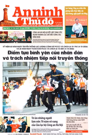 Báo An ninh Thủ đô số 7994, ngày 1/10/2026
