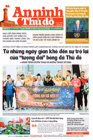 Báo An ninh Thủ đô số 7990, ngày 24/09/2026