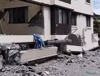 [Ảnh] Động đất 6,5 độ richter ở Philippines, Tổng thống Duterte an toàn dù tư dinh bị nứt