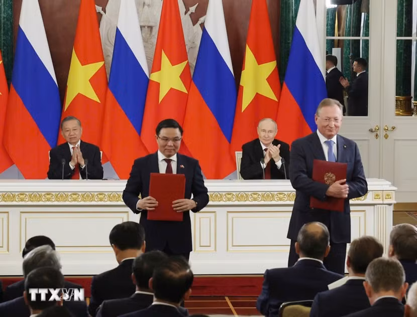 Tuyên bố chung về việc củng cố hơn nữa Quan hệ Đối tác Chiến lược toàn diện Việt Nam - Nga trong giai đoạn mới ảnh 3