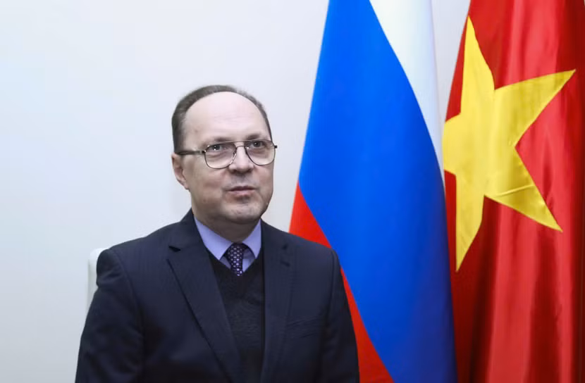 Đại sứ LB Nga tại Việt Nam Gennady Stepanovich Bezdetko. Ảnh: Nguyễn Bình