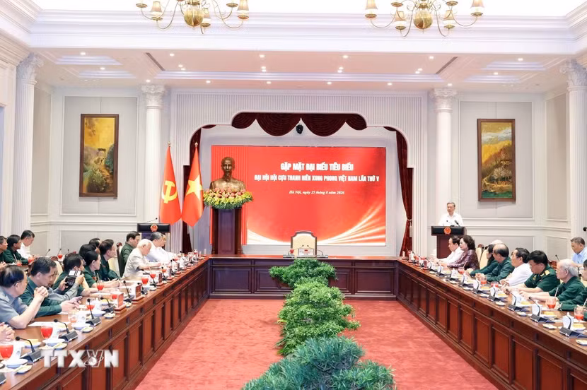 Tổng Bí thư, Chủ tịch nước Tô Lâm phát biểu. (Ảnh: Thống Nhất/TTXVN)