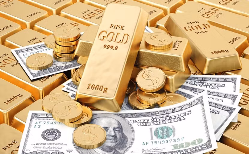 Lợi suất trái phiếu Mỹ và đồng đô la đang đè nặng lên giá vàng