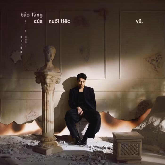 Vũ đã chính thức phát hành album "Bảo tàng của nuối tiếc" trước live concert cùng tên