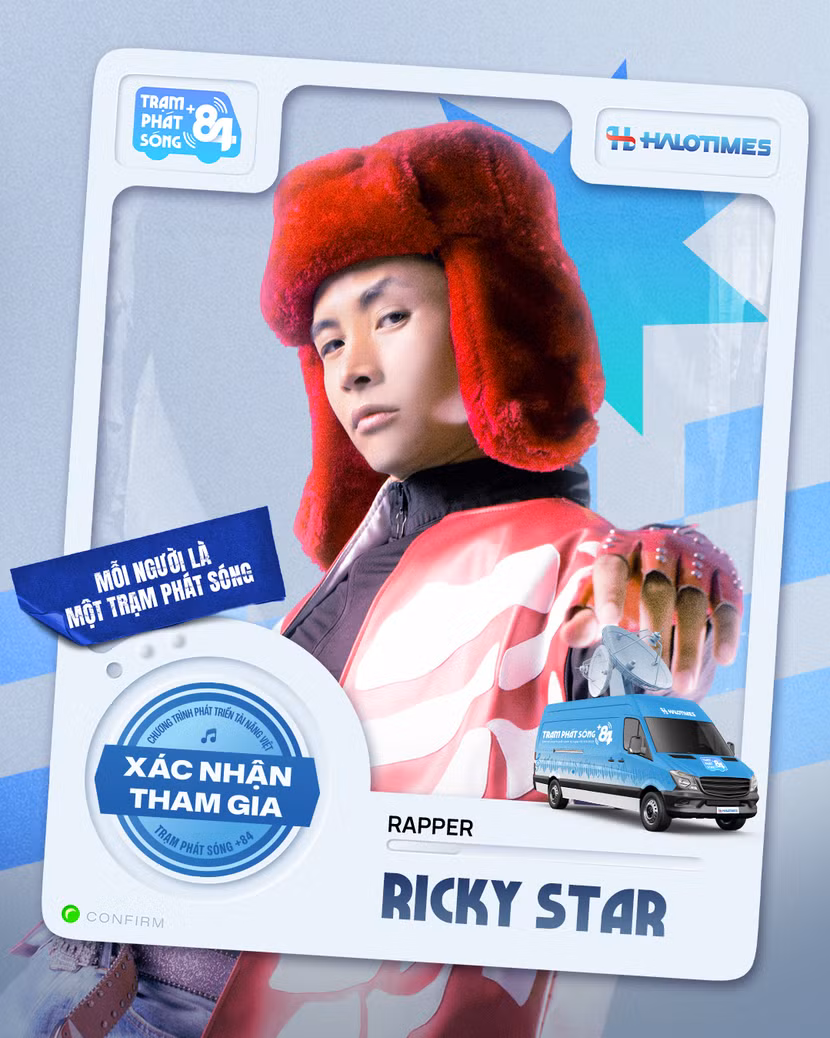 Ricky Star xác nhận tham gia chương trình