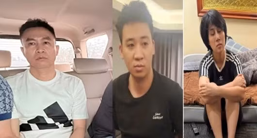 Tùng "hiên" (ngoài cùng bên trái) và một số đối tượng trong vụ án Tùng "hiên" (ngoài cùng bên trái) và một số đối tượng trong vụ án