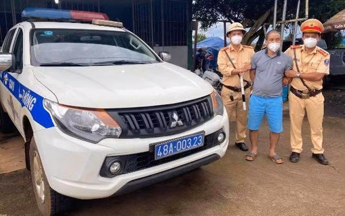 Lái xe Nguyễn Văn Đại bị bắt giữ