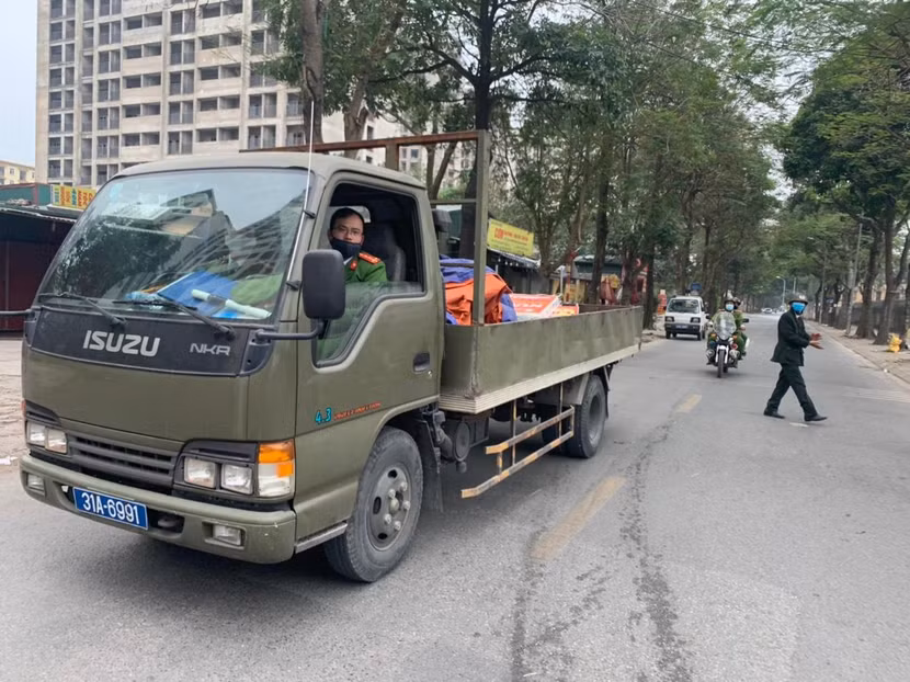 Xe chuyên dụng hoạt động tối đa công suất