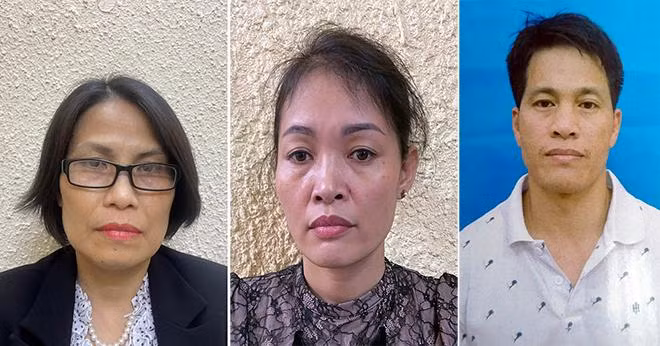 Các đối tượng trong vụ án