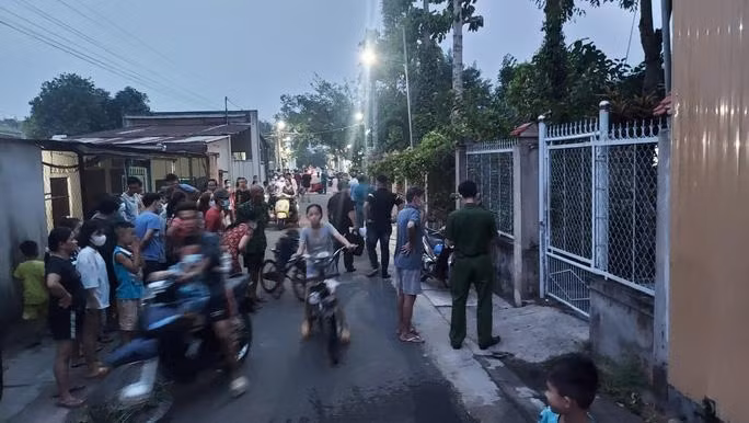 Căn nhà nơi xảy ra sự việc
