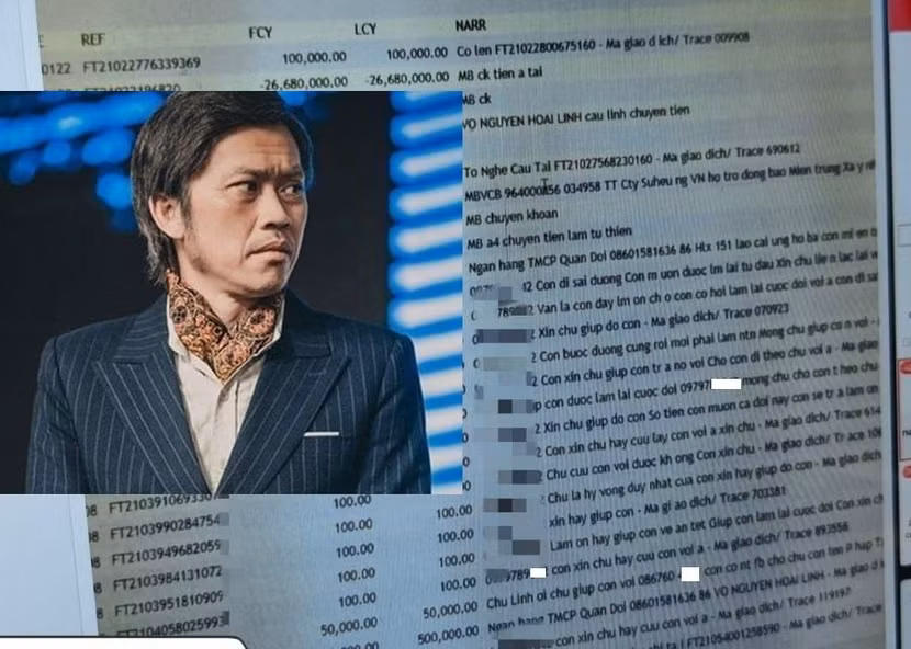 Ngân hàng MB đã tìm ra người làm lộ thông tin tài khoản nghê sĩ Hoài Linh Ngân hàng MB đã tìm ra người làm lộ thông tin tài khoản nghê sĩ Hoài Linh