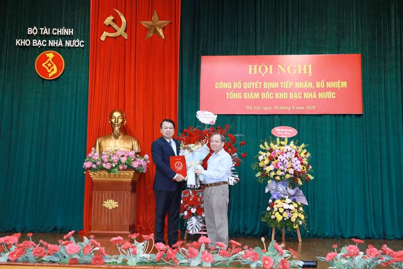 Ông Nguyễn Đức Chi được điều động giữ chức Tổng giám đốc Kho bạc Nhà nước