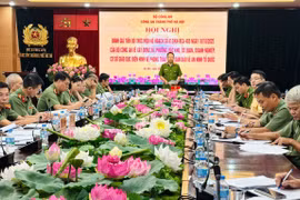 Công an Hà Nội đánh giá tiến độ thực hiện kế hoạch xây dựng điển hình phong trào toàn dân bảo vệ an ninh Tổ quốc
