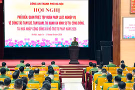 Công an Hà Nội tổ chức tập huấn về công tác tạm giữ, tạm giam, thi hành án hình sự