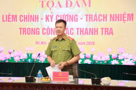 Công an Hà Nội tổ chức toạ đàm “Liêm chính - Kỷ cương - Trách nhiệm trong công tác thanh tra”