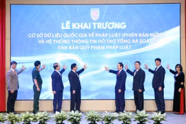 Bộ Tư pháp chính thức khai trương Cơ sở dữ liệu quốc gia về pháp luật phiên bản mới
