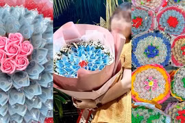 Tặng hoa tiền ngày Lễ Tình nhân: Cẩn trọng kẻo 'tiền mất, tật mang'
