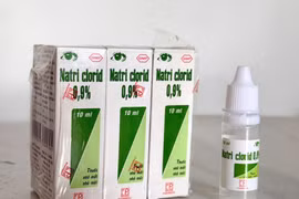 Công ty sản xuất thuốc nhỏ mắt Natri clorid 0,9% bị phạt 50 triệu đồng