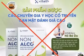 Vi phạm về quảng cáo viên giải rượu Non Alco, Công ty Vitath bị xử phạt 110 triệu đồng