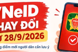 Những thay đổi cần lưu ý của ứng dụng VNeID từ ngày 28/9/2026 
