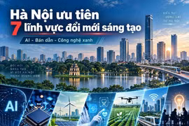 Hà Nội chọn 7 lĩnh vực ưu tiên đổi mới sáng tạo, AI và bán dẫn vào danh sách 