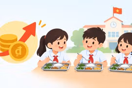 Đề xuất tăng mức trần tiền ăn bán trú của học sinh Hà Nội 