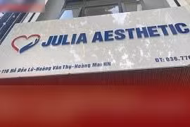 Tìm bị hại của cơ sở thẩm mỹ Julia Aesthetic