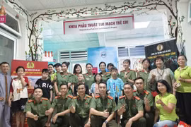 Lan tỏa tình yêu thương đến với các bệnh nhi có hoàn cảnh khó khăn