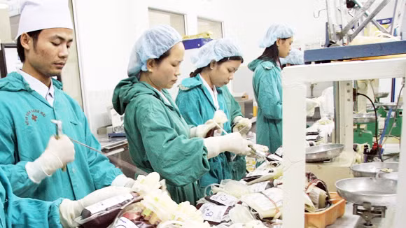 Thiếu trầm trọng máu điều trị tại các bệnh viện ảnh 1