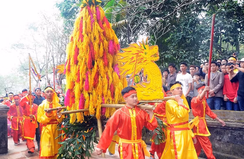 Các lễ vật sẽ được dâng lên vào ngày mùng 5 Âm Lịch, chuẩn bị cho ngay lễ chính vào mùng 6