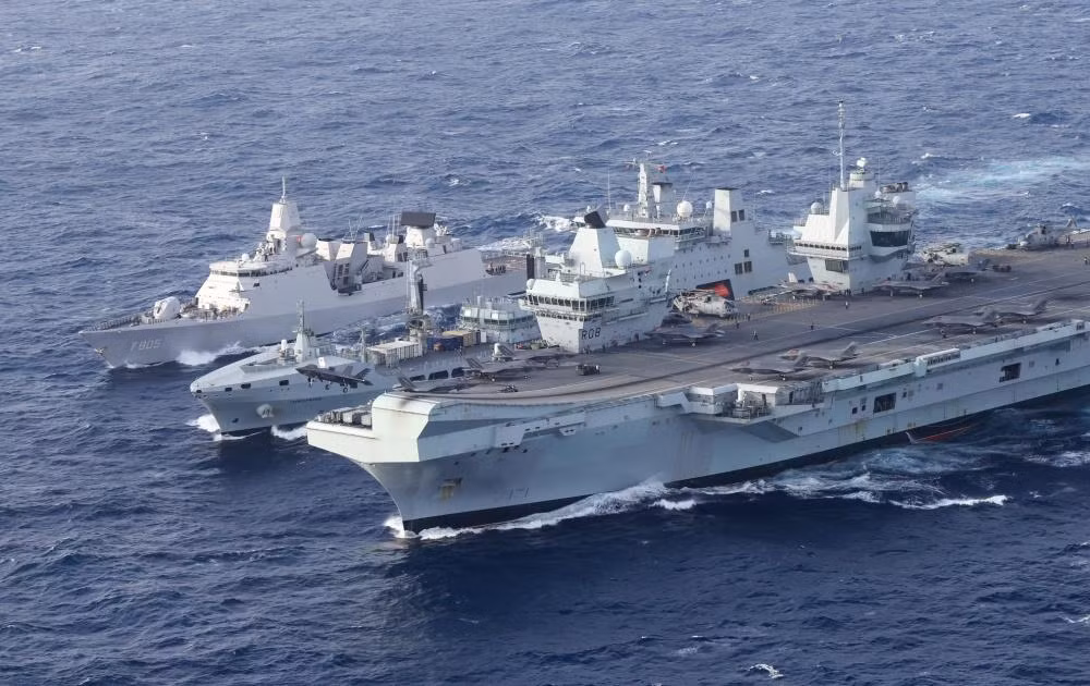 Mỹ, Anh quyết vớt xác tiêm kích F-35B sau khi nó rơi xuống biển Địa Trung Hải