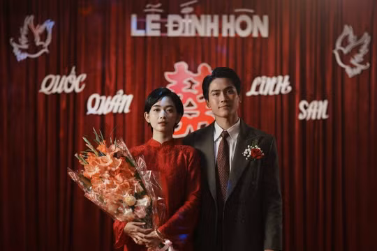 Ngọc Xuân và Võ Điền Gia Huy hóa cô dâu - chú rể thập niên 1990 trong MV ‘Lỡ thương nhau’