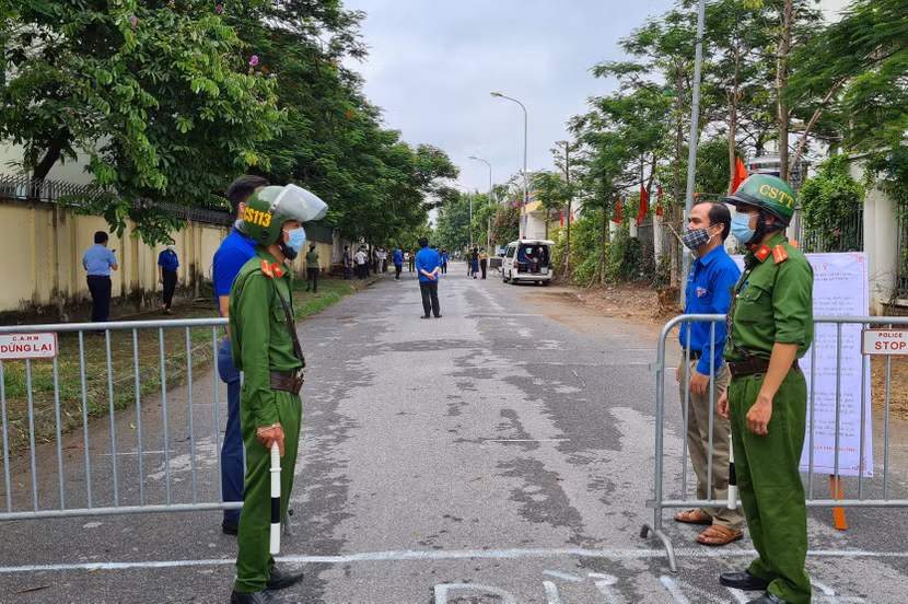 CAQ Nam Từ Liêm phối hợp cùng các lực lượng làm nhiệm vụ trong kỳ thi tuyển sinh tới đây