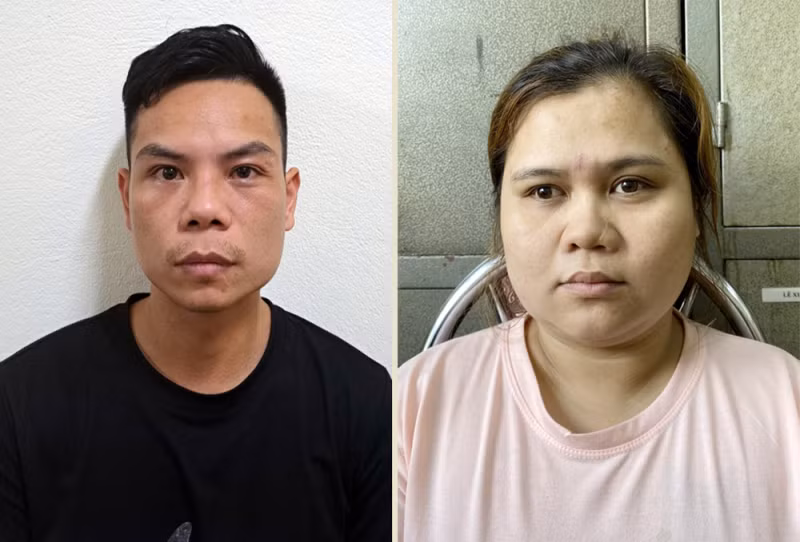 Đối tượng Nguyễn Mạnh Hổ và Hà Thị Thu Hằng Đối tượng Nguyễn Mạnh Hổ và Hà Thị Thu Hằng