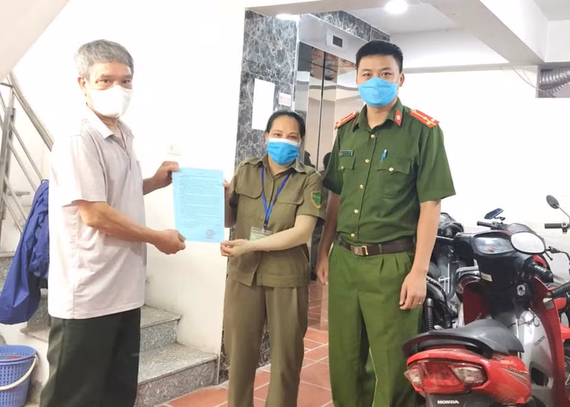 CSKV trao thư ngỏ cho gia đình ông Nguyễn Văn Đức