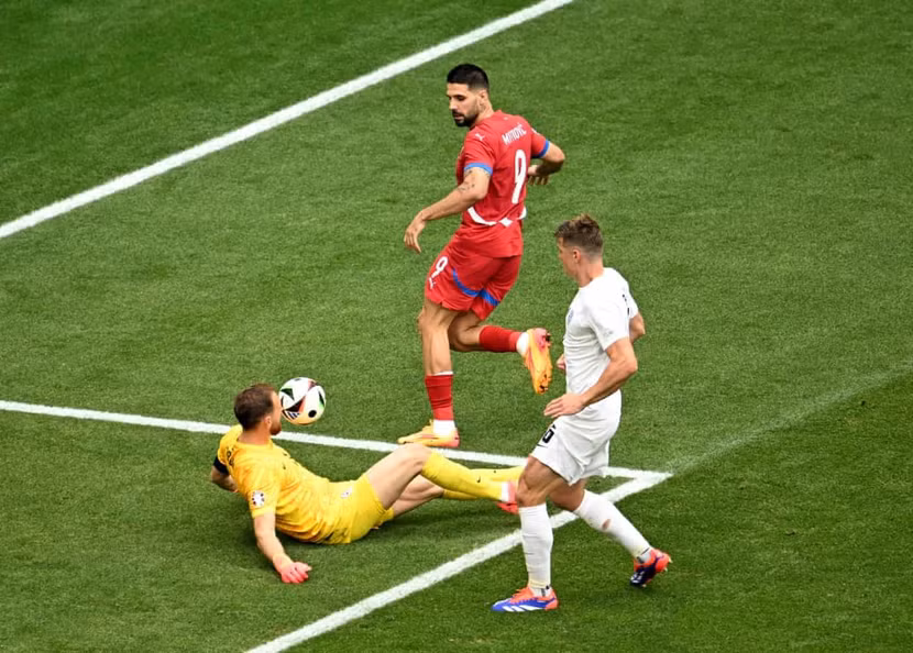 Serbia hòa hú vía Slovenia 1-1 Serbia hòa hú vía Slovenia 1-1