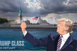 Dự án đóng mới thiết giáp hạm lớp Trump nguy cơ 'vấp đá tảng'