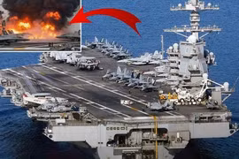 Mỹ che giấu thiệt hại nghiêm trọng của tàu sân bay USS Gerald R. Ford trong trận chiến Iran