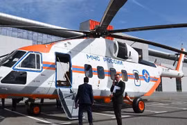 Tập đoàn Rostec ra mắt trực thăng Mi-38PS Arctic với tầm bay kỷ lục