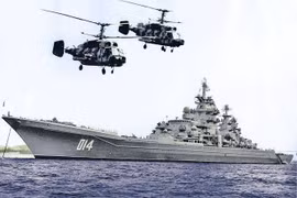 Tàu Đô đốc Nakhimov mang tới 3 trực thăng và chạy nhanh hơn tất cả tàu chiến phương Tây 