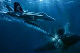 Tiêm kích hạm F/A-18 Mỹ lập chiến công độc nhất vô nhị khi phá hủy tàu ngầm Iran?
