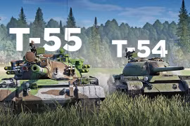 Xe tăng T-54 và T-55: Giống nhau như ‘hai giọt nước’, làm sao để phân biệt?