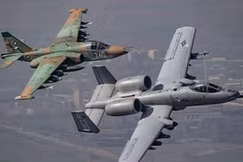Cường kích Su-25 và A-10 khác nhau thế nào?