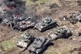 Dàn ‘siêu tăng’ phương Tây mất dần vai trò ở chiến trường Ukraine