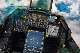 Buồng lái tiêm kích F-16V được ‘lột xác’ như thế nào?